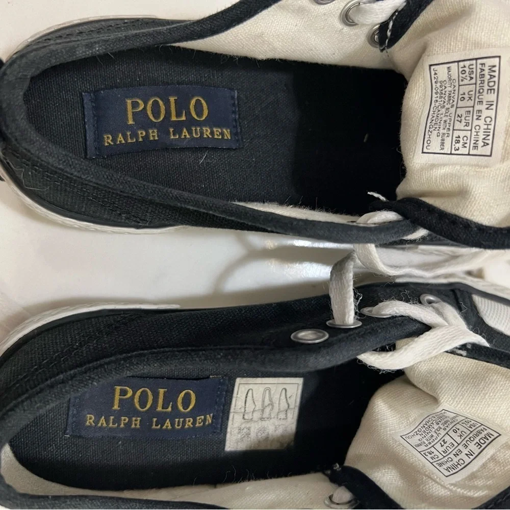 Kids Black and White Sneakers